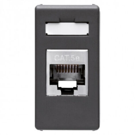 Presa Rj45 Cat.5E Ftp Nero ( GEWISS cod. GW21683 )