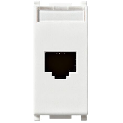 Presa RJ45 Categoria 6e UTP bianco Vimar 14339.15