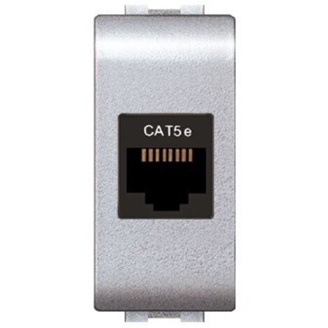 Presa Rj45 Mylife Cat.5E Utp Tech ( ELETTROCANALI cod. ECL4083TEC )