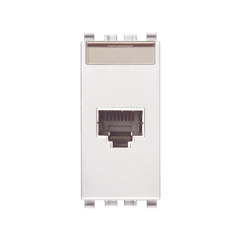 Rj45 socket Netsafe Cat5E Ftp 110 White VIMAR 20339.5.B