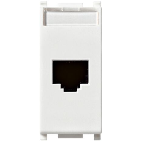 Presa Rj45 Netsafe Cat5E Utp Bianco VIMAR 14338.8