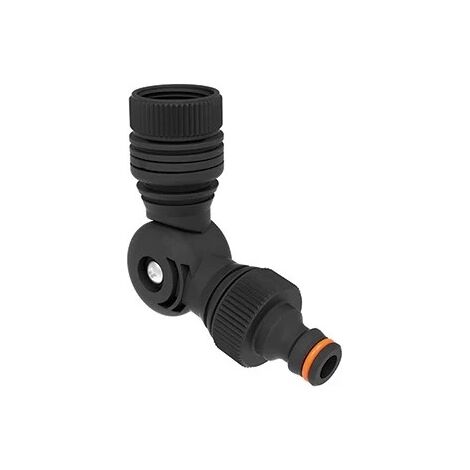 Presa rubinetti snodabile gf in plastica per giardino diametro 3/4