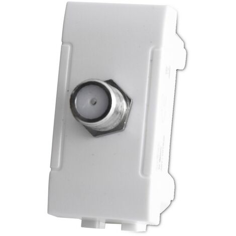 Presa sat compatibile con Bticino Living bianco
