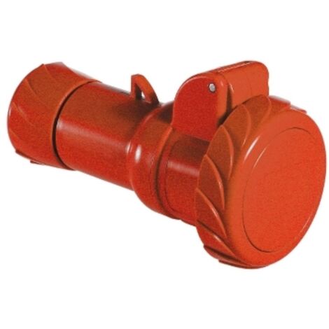 Presa Schneider industriale mobile 3X16A+T 400V IP67 rossa PKY16M734