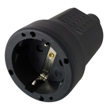 Spina Industriale In Gomma Piena As - Schwabe 60412 – Resistente E IP44, Qualità Made In Germany
