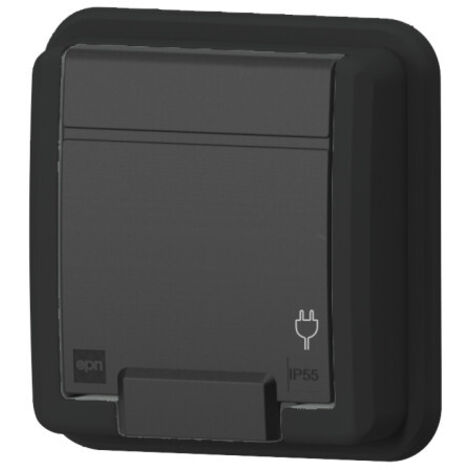 Presa Elettrica Da Esterno IP66 Con Interruttore E Spia - Impermeabile Per Giardino, Bagno, Garage - 16A 250V