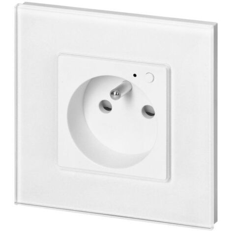 Presa singola da incasso Tuya Smart Wi-Fi, bianca OR-SH-17205/W