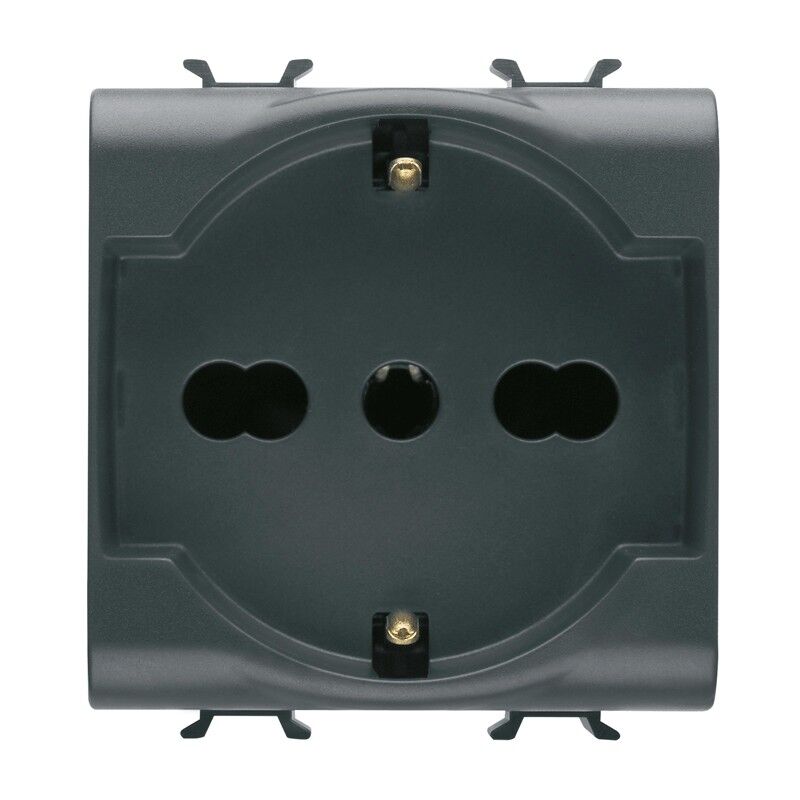 Chorus Presa Schuko Nero Gw12204 Gewiss