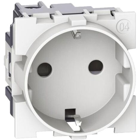 Presa Standard Tedesca Bticino Living Now colore Bianco KW4141