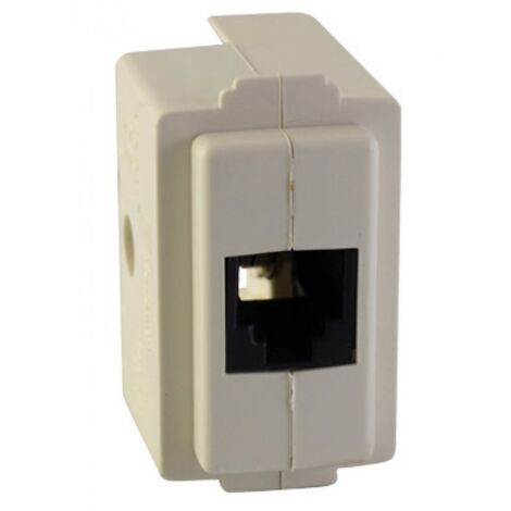 PRESA TELEFONICA MAGIC """BASIC""" RJ11-69/4C MAURER