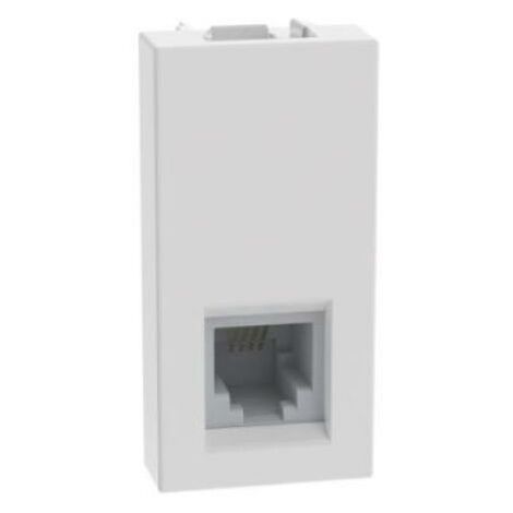 Presa telefonica RJ11 colore Bianco Bticino MatixGo JW4258RJ11