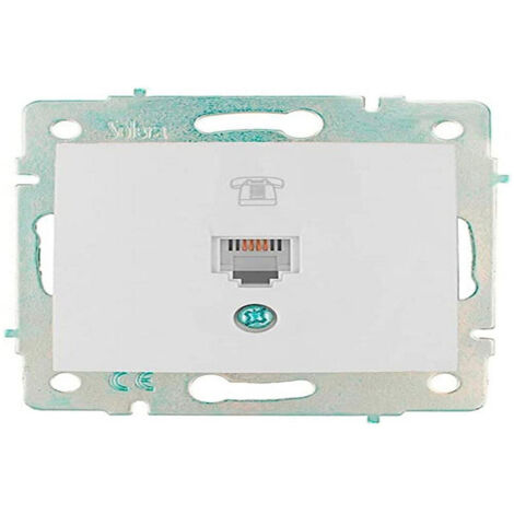Presa Telefonica RJ11 da Incasso Serie Europa Solera ERP84