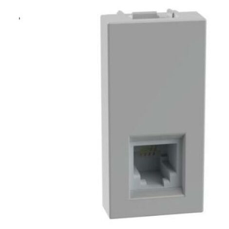 Presa telefonica RJ11 MatixGo Bticino JG4258RJ11 SILVER