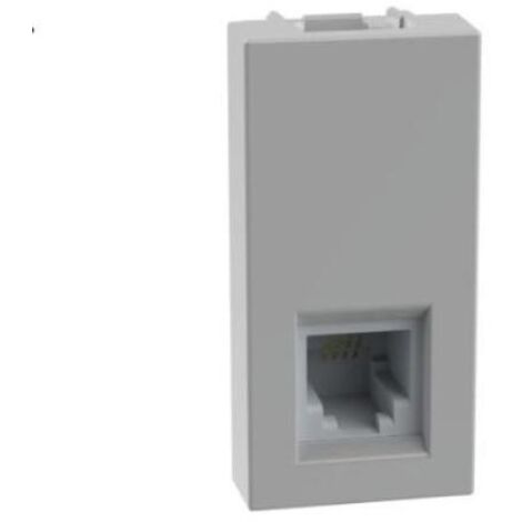 Presa telefonica RJ11 MatixGo Bticino JG4258RJ11 SILVER