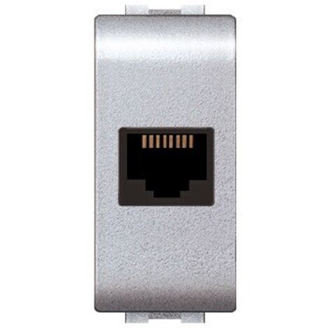 Presa Telefonica Rj11 Mylife Tech ( ELETTROCANALI cod. ECL4084TEC )