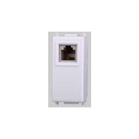 Presa telefonica rj11 'starlight' plug 6/4 ELETTROIT