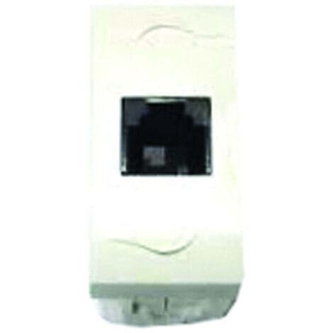 Presa Telefono Aqua RJ11 4 contatti 7664.4 - 6 pz - MARLANVIL
