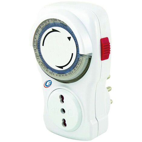 ANSMANN Presa AES1 a Timer programmabile - Presa temporizzata con