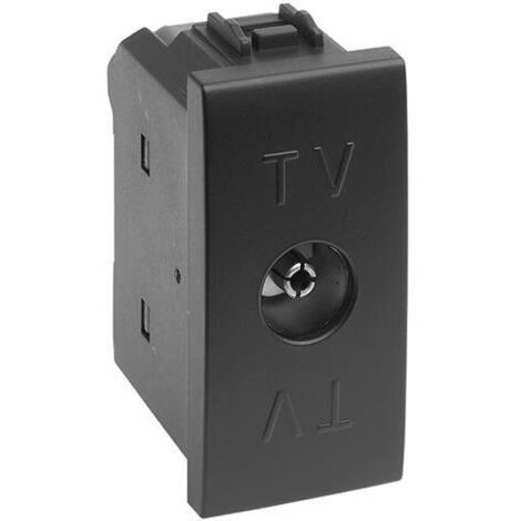 PRESA TV 9.5MM """DELIGHT""" NERO MAURER - CF. BUSTA.