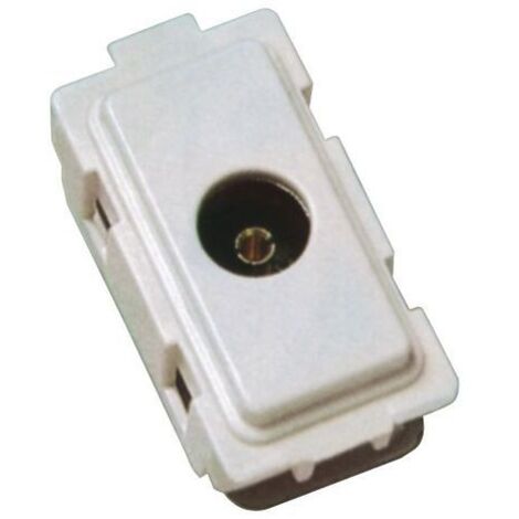 Presa Tv coassiale Terminale / Passante 9,5 mm Linea Magic K2-60