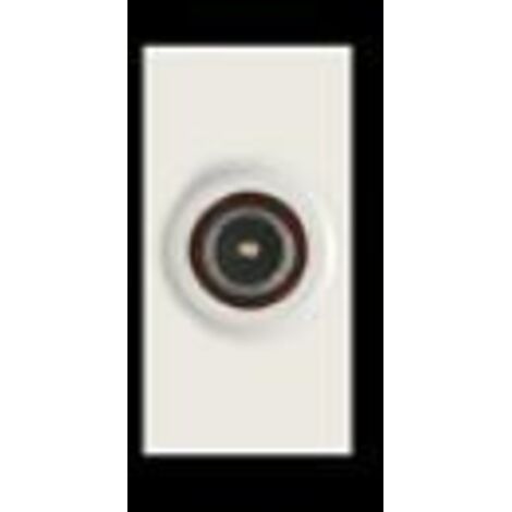 Presa tv coax passante connettore maschio 7db abb chiara 2csk1132ch