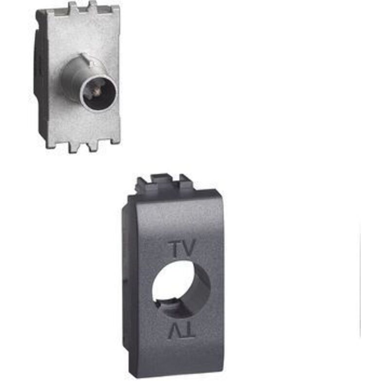 Presa Tv Diretta Bticino Livinglight 1 Modulo Nero L4202dn