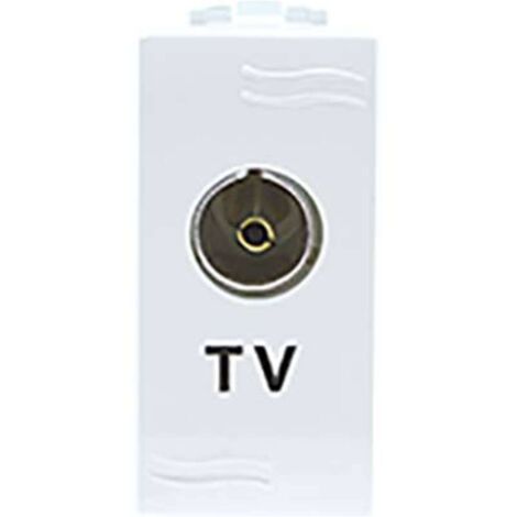 PRESA TV PASSANTE AQUA MARLANVIL - MM 9,5 - 6 pezzi