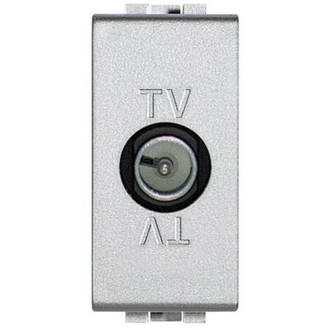Presa Tv Passante Maschio Light Tech ( BTICINO cod. NT4202P )