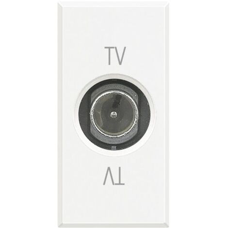 Presa TV passante serie Axolute per distribuzione segnale digitale BTIHD4202P