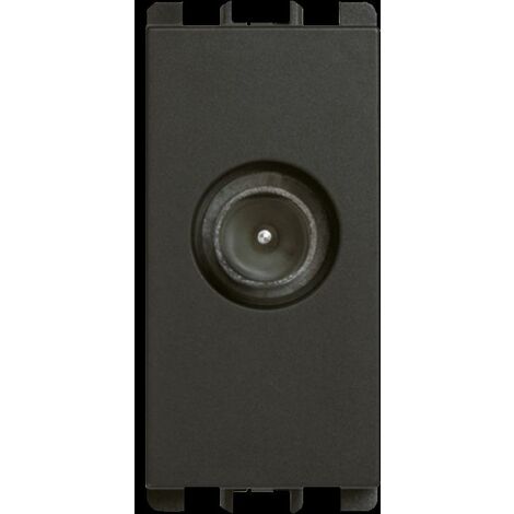 Presa tv-sat passante 5db 1 modulo antracite urmet 10405