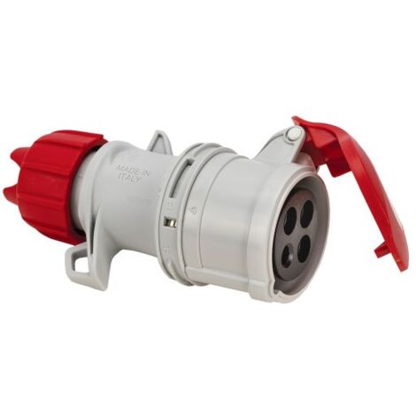 PRESA VOLANTE INDUSTRIALE cablaggio a vite - mod. 71104V  - FANTON