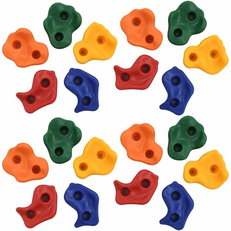 

Youthup - Presas de escalada 20 unidades PE multicolor - Multicolor