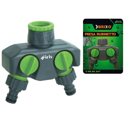 PRESE BRIXO RUBINETTO DUE VIE 3/4"