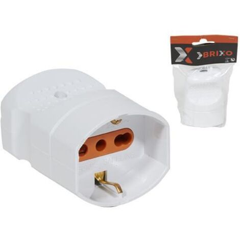 PRESE SCHUKO BRIXO BIPASS0  2P+T 16A