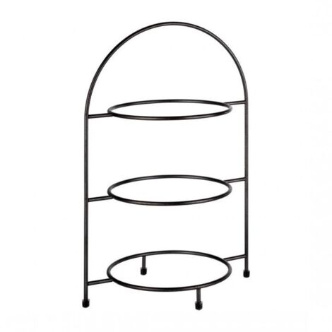 Présentoir 3 assiettes (L)290 x (H)430 x (P)195 mm
