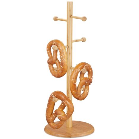 Presentoir a bretzels a 8 bras
