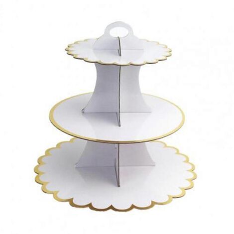 Présentoir à cupcakes à 3 étages pour fêtes ---