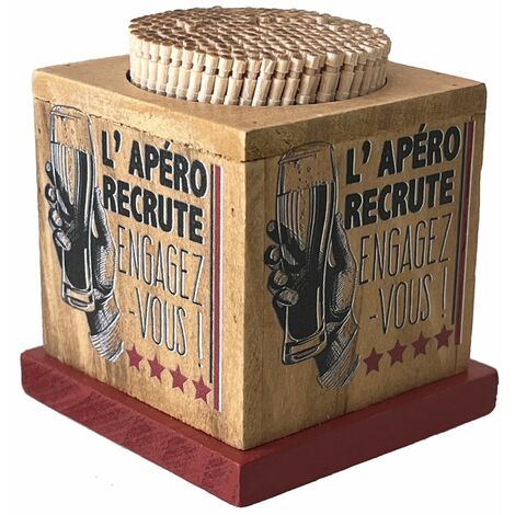 Présentoir à cure-dents - L'Apéro recrute