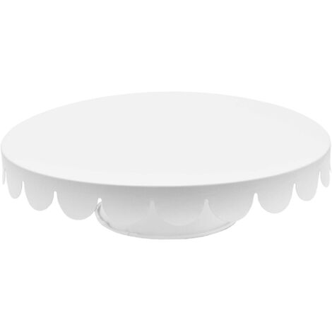 Présentoir à gâteaux 28 cm BRUNBESTE BB-2728 blanc