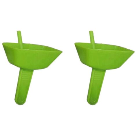 Présentoir à glaces anti-gouttes avec paille pour enfants, couleur verte.