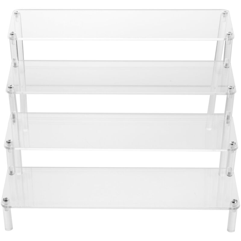 Feiyue - présentoir à ongles multicouche pour maquillage, rouge à lèvres en acrylique