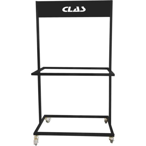 Présentoir à pneus 2 niveaux jusqu'à 10 pneus - EG 0112 - CLAS Equipements