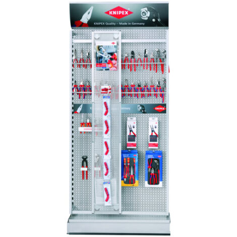 Présentoir coulissant de produits, vide Knipex