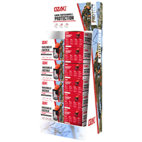 Présentoir De 14 Casques Forestiers Ozaki 9102348.