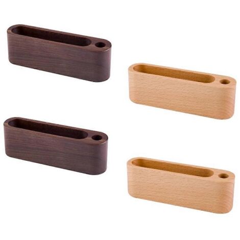 Présentoir de bureau avec porte-cartes de visite, emplacement pour stylo et porte-bloc-notes.