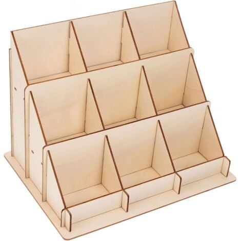 GABRIELLE Présentoir De Cartes Postales Visite Robuste Et Facile à Assembler Pour Exposition De Vente Au Détail