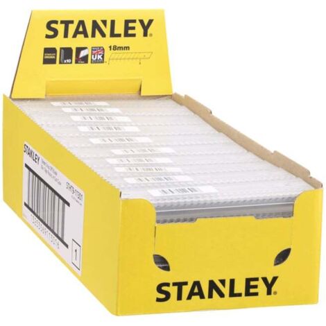 Présentoir de comptoir Stanley, 50 distributeurs de lames 18mm