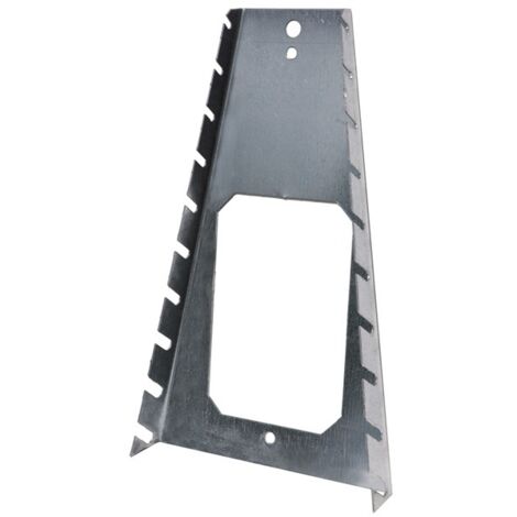 Présentoir métallique ACC001 pour 10 clés mixtes pour fond perforé 340x162x43mm Simonrack