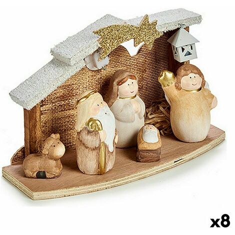 THUN - Formella con Presepe - Decorazioni Natale Casa - Formato Medio -  Ceramica - 15,3 x 4 x 13 h cm : : Casa e cucina