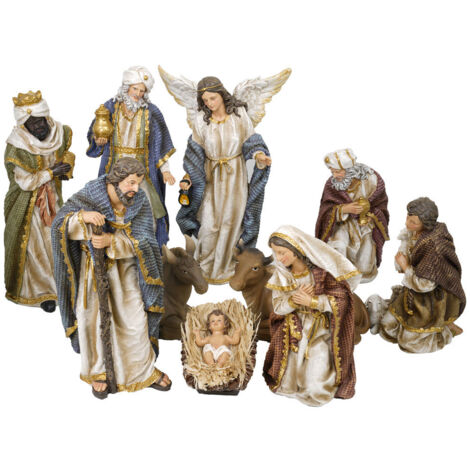 Presepe Natività 11 Pezzi 30 cm